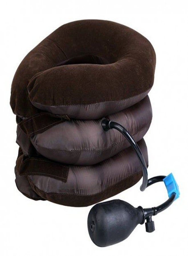 جيرن وسادة قابلة للنفخ لشد فقرات الرقبة - Image 2